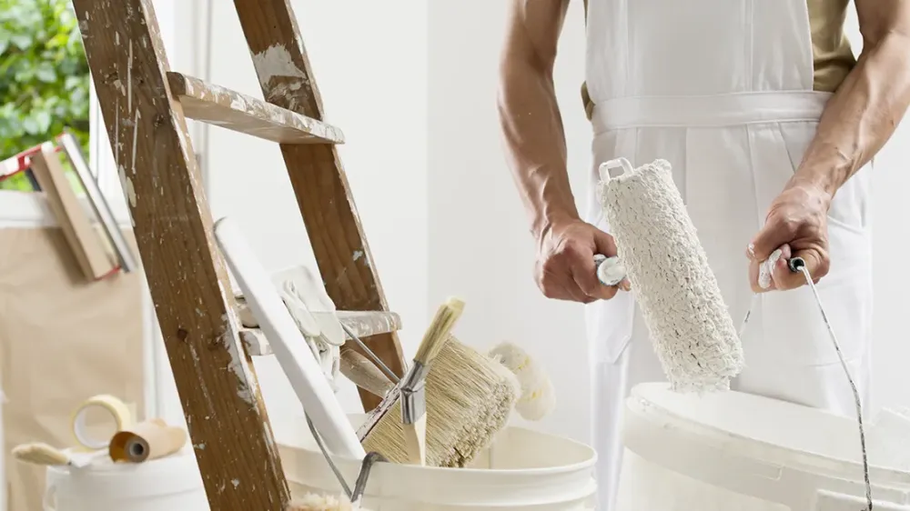 peinture blanche